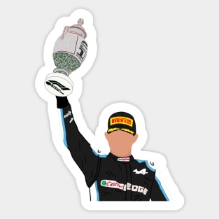 Esteban in Hungary Sticker